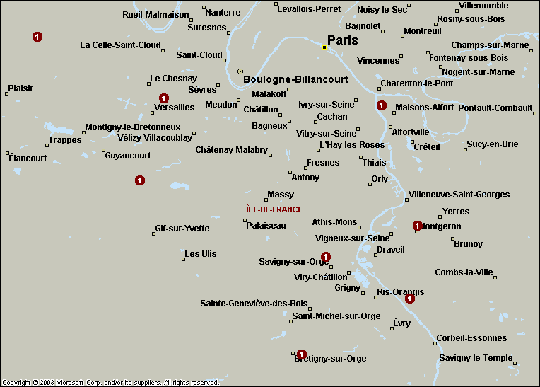 COZY Mailing List Member Distribution - Paris, France